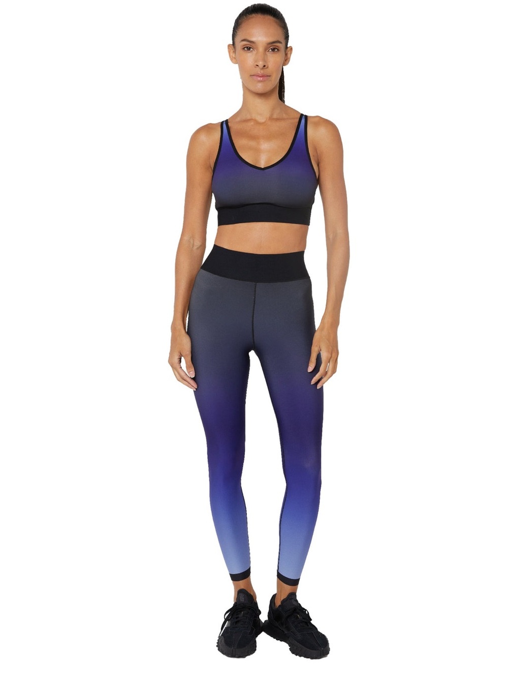 NERO ULTRACOLOR ULTRA HIGH LEGGING - NERO VIOLET